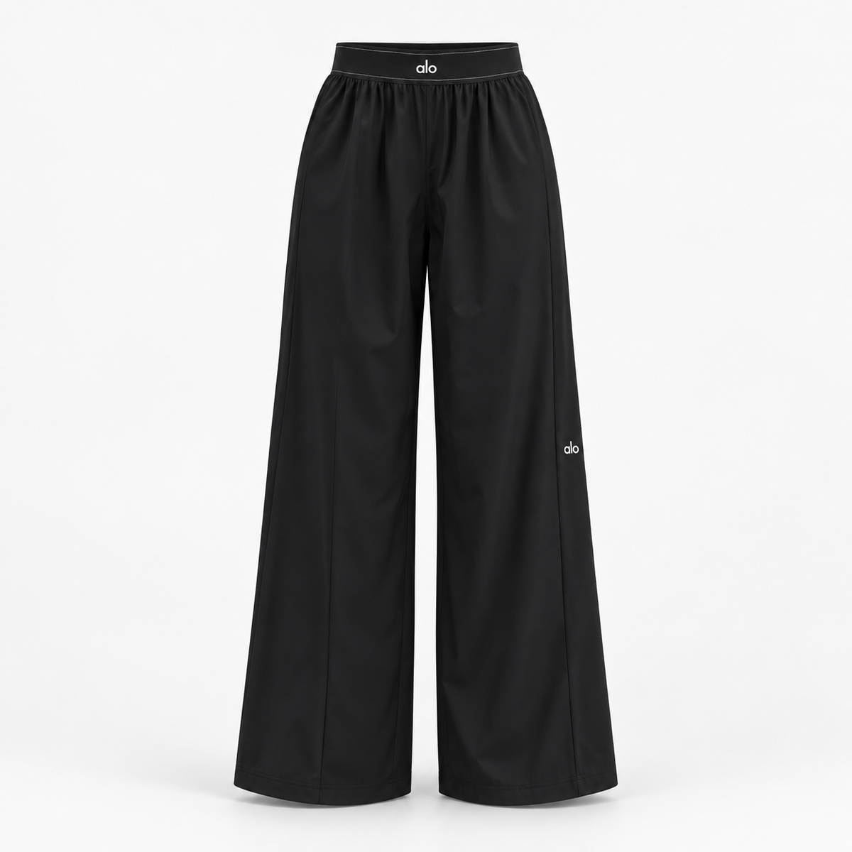 Pantalon Alo Taille Haute Femme - Noir