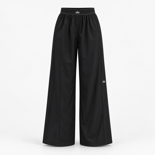 Pantalon Alo Taille Haute Femme - Noir