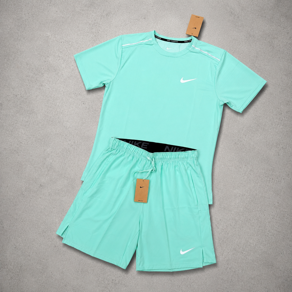 Ensemble Running Nike Vert Fluo