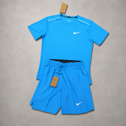 Ensemble Running Nike Bleu