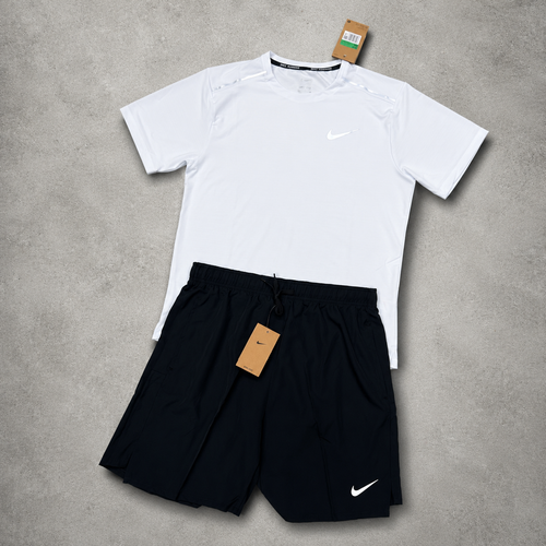 Ensemble Running Nike Blanc