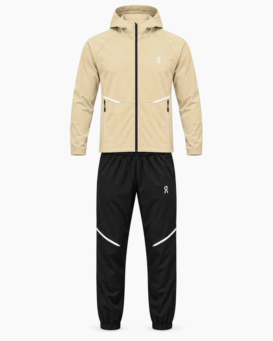 Ensemble running On Beige