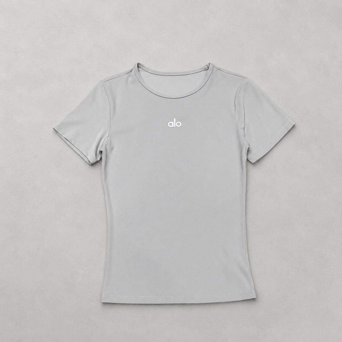 T-shirt Court Alo - Gris Taupe