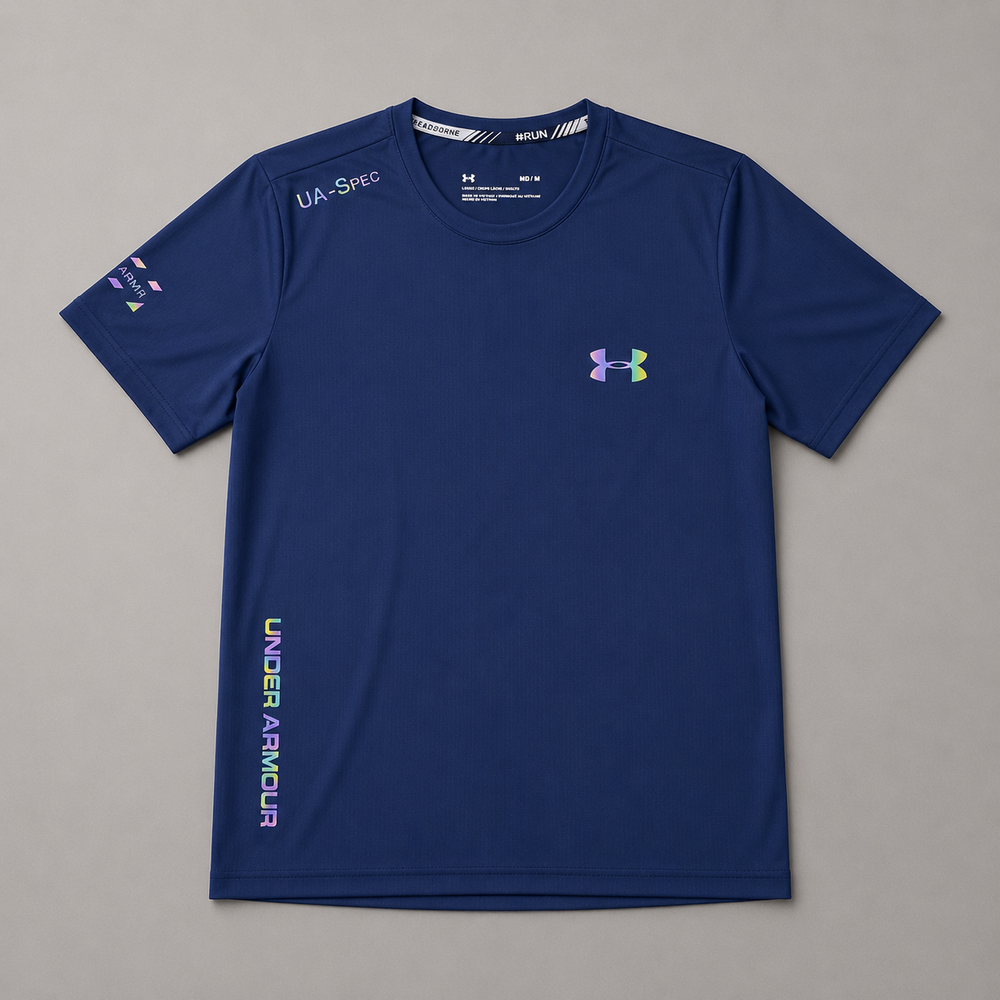 T-shirt Under Armour bleu