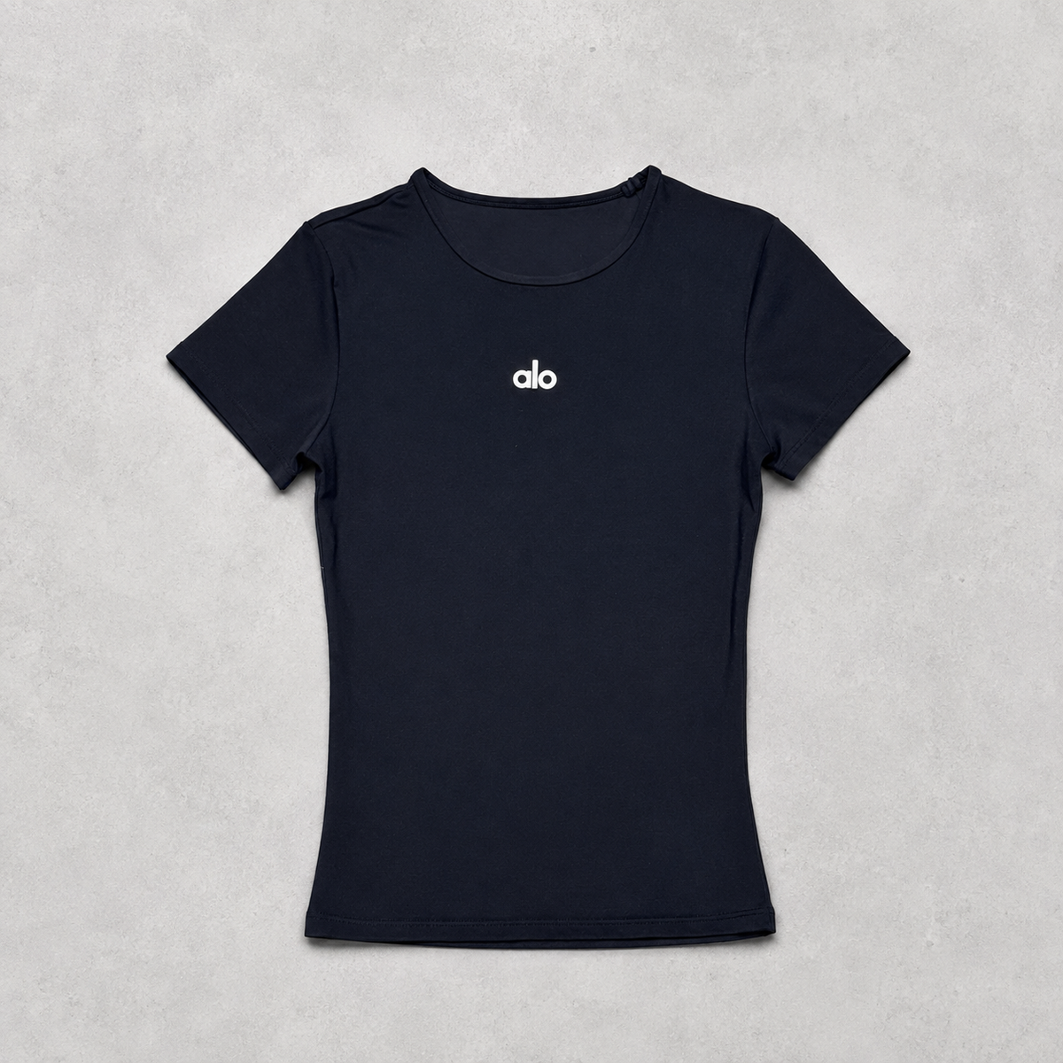 T-shirt Court Alo Femme - Noir
